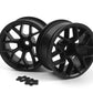 HPI Racing Sport 3 RTR 26mm Black Wheels 6mm Offset (Pair)