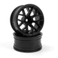 HPI Racing Sport 3 RTR 26mm Black Wheels 6mm Offset (Pair)