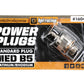 HPI Racing Glow Plug Medium B5 for .18 to .28ci (3-4.7cc) Nitro Engines Running 16%-25% Nitro