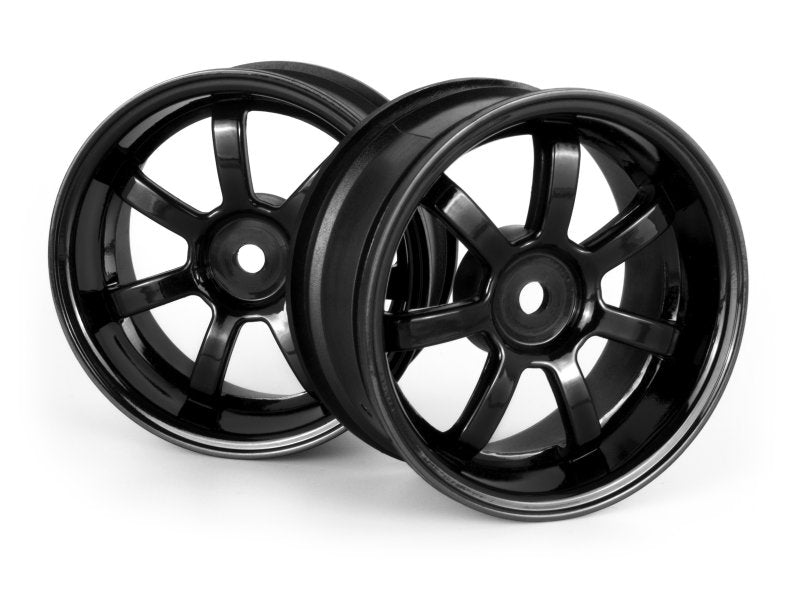 HPI Racing Rays Gram Lights 57S-Pro Wheels Gloss Black 26mm (3mm Offset, 2-Pack)