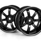 HPI Racing Rays Gram Lights 57S-Pro Wheels Gloss Black 26mm (6mm Offset, 2-Pack)