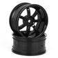 HPI Racing Rays Gram Lights 57S-Pro Wheels Gloss Black 26mm (6mm Offset, 2-Pack)