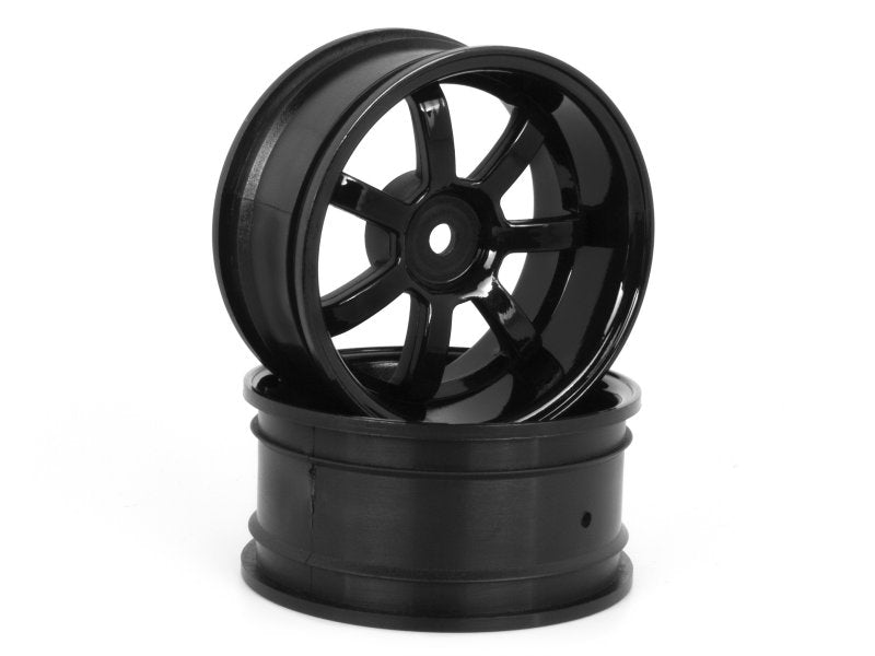 HPI Racing Rays Gram Lights 57S-Pro Wheels Gloss Black 26mm (6mm Offset, 2-Pack)