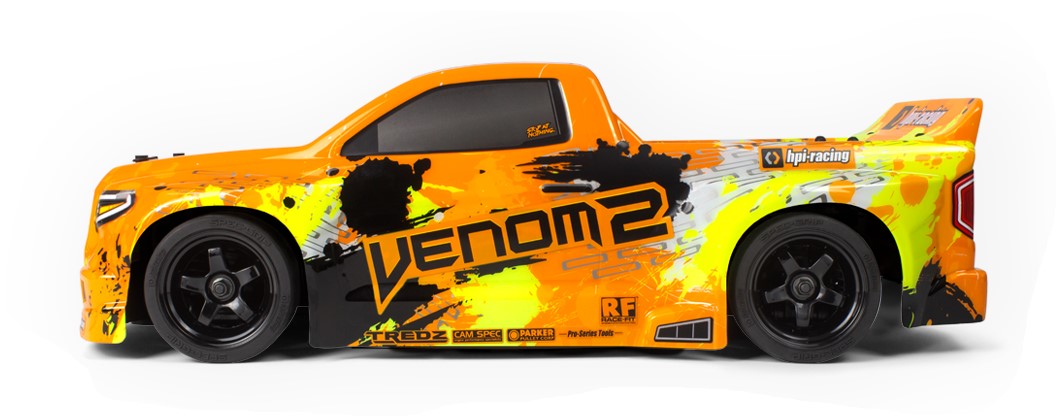 HPI Racing Sport 3 Venom 2 1/10 4WD Drift / Race Truck RTR Combo (with Battery & Charger)