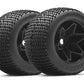 HPI Racing Terrahex Tires Pre-Mounted on Havok Wheels for Savage (2pcs)