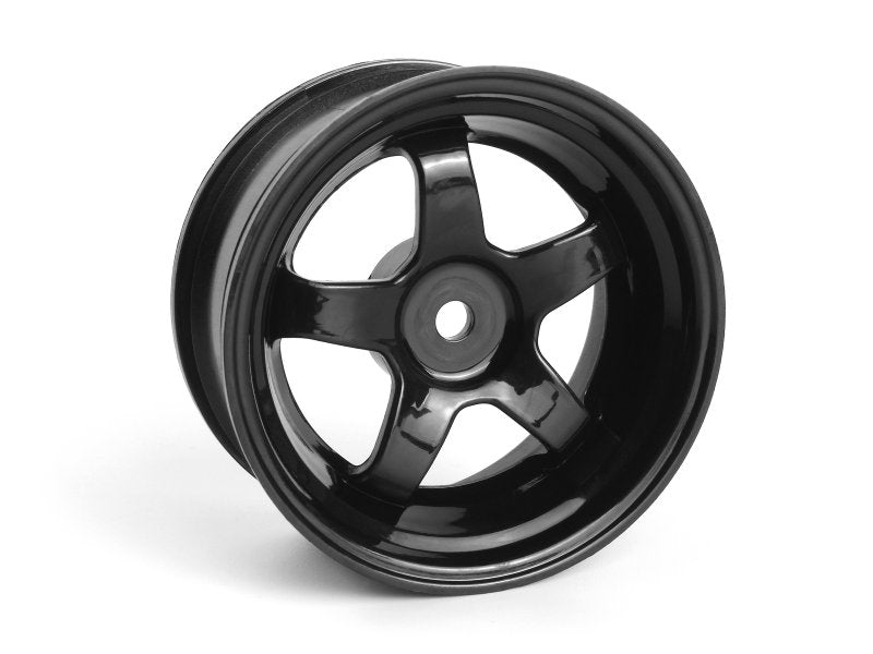 HPI Racing Work Meister S1 Black 26mm Wheels — 3mm Offset (2-Pack)