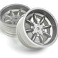 HPI Racing FS-15 Sport 8-Spoke Wheels 26mm Silver 6mm Offset (Pair)
