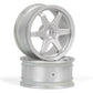 HPI Racing TE37 Wheel 26mm Matte Chrome (0mm Offset)
