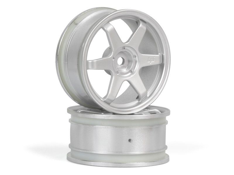 HPI Racing TE37 Wheel 26mm Matte Chrome (0mm Offset)