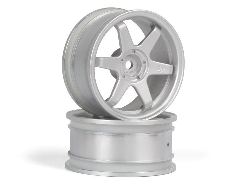 HPI Racing TE37 Wheel 26mm Matte Chrome (3mm Offset)