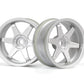 HPI Racing TE37 Wheel 26mm Matte Chrome (6mm Offset)