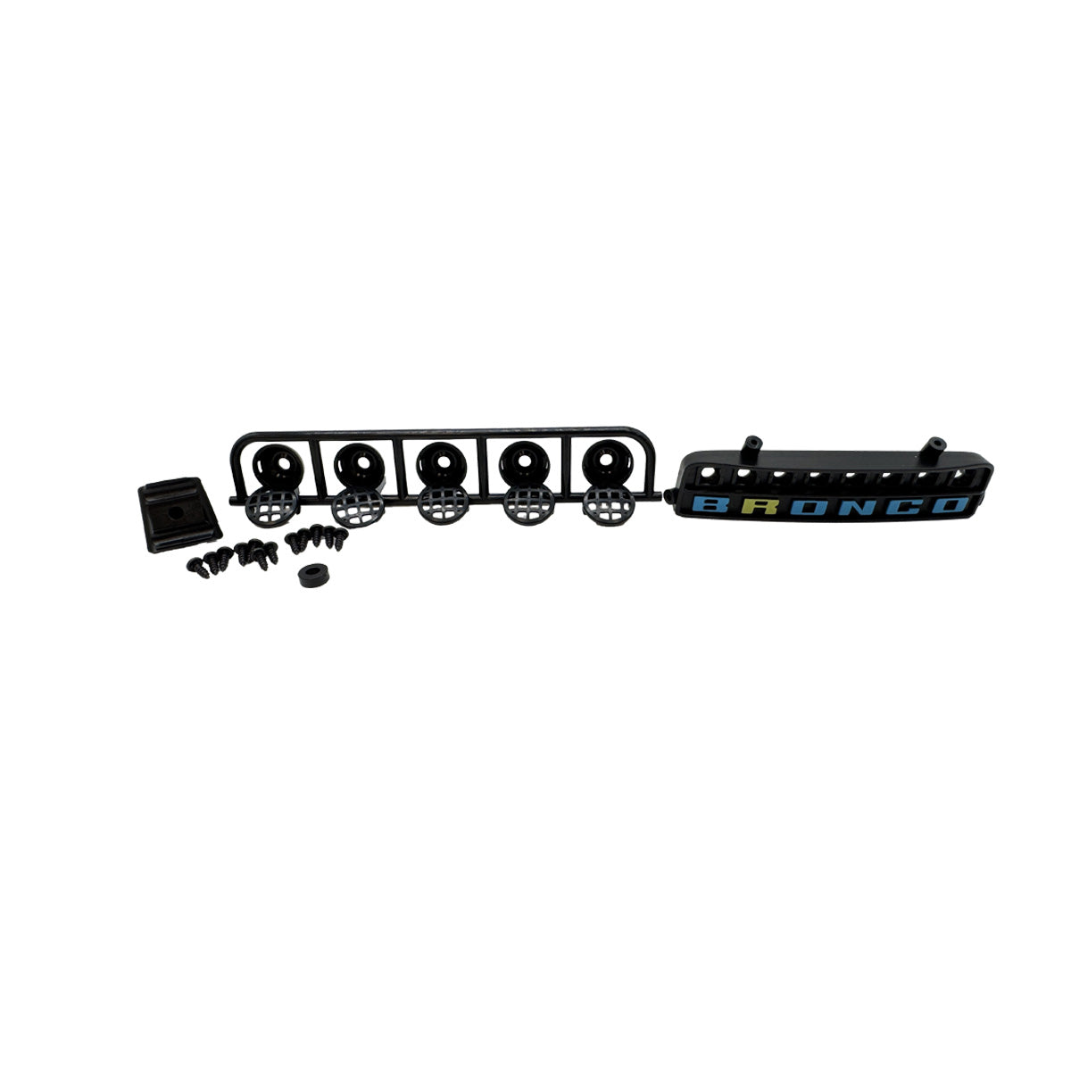 HPI Racing Ford Bronco 4400 Monster Truck Light Buckets – Scale RC Body Accessory