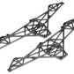 HPI Racing Main Chassis Set (Grey) – Genuine OEM RC Chassis Replacement
