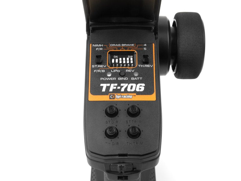 HPI Racing TF-706 2.4GHz 6-Channel Transmitter