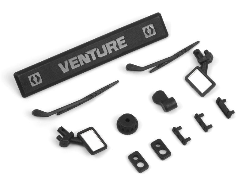 HPI Racing Body Accessory Set Type 1 Black for Venture18