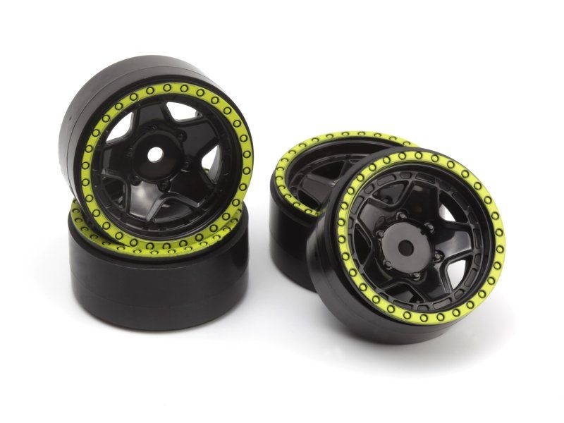 HPI Racing CL-5 Beadlock Wheels 1.2in Green (4pcs)