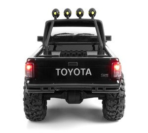 HPI Racing Venture18 Flux 1985 Toyota Hilux SR5 RTR (Black) – 1/18 Brushless Scale Trail Truck