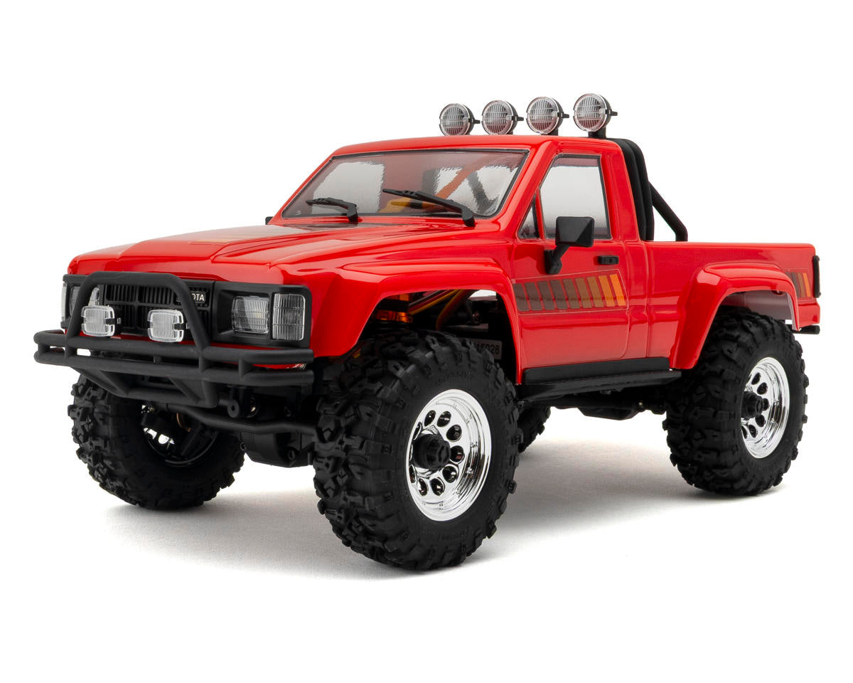 HPI Racing Venture18 Flux 1985 Toyota Hilux SR5 RTR (Red) – 1/18 Brushless Scale Trail Truck