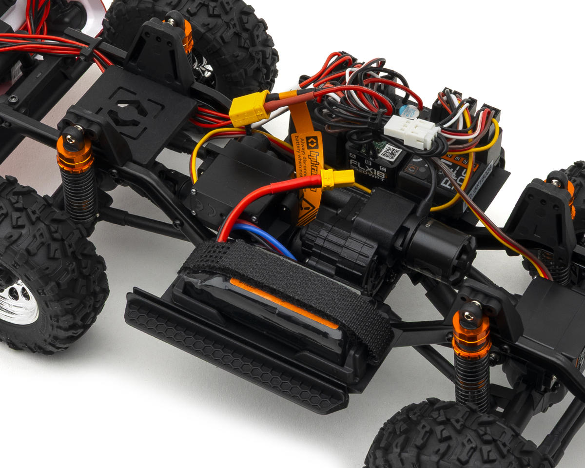 HPI Racing Venture18 Flux 1985 Toyota Hilux SR5 RTR (Red) – 1/18 Brushless Scale Trail Truck