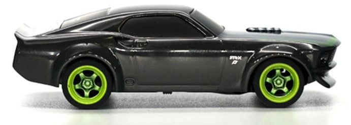HPI Racing nano-TTR 1969 Ford Mustang RTR-X 1/64 2WD Micro RC Car Grey - Complete RTR with Radio