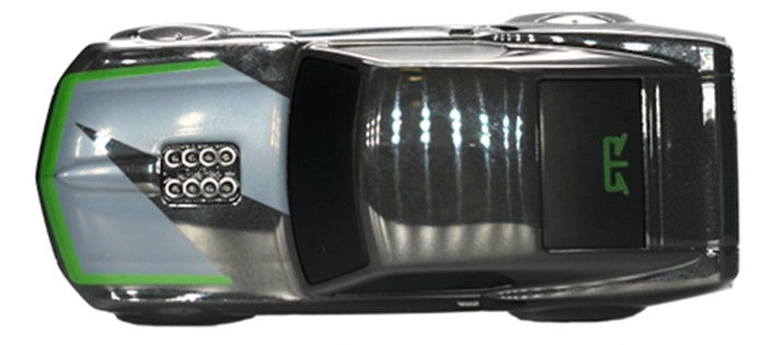 HPI Racing nano-TTR 1969 Ford Mustang RTR-X 1/64 2WD Micro RC Car Grey - Complete RTR with Radio