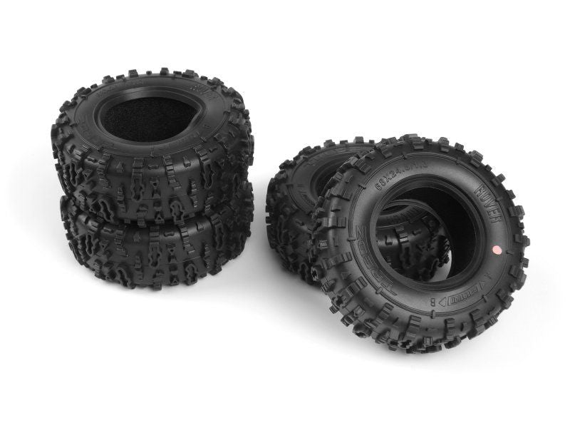 HPI Racing Tredz Rover 1.3in Crawler Tire (68 x 24.5mm / 4 Pcs) – Scale RC Tires