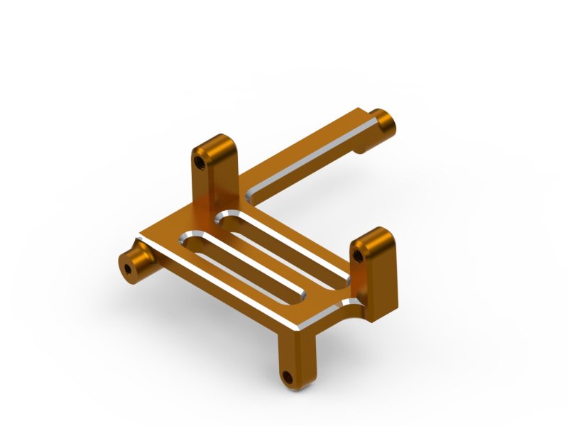 HPI Racing Aluminum Shift Servo Mount Orange for Venture18