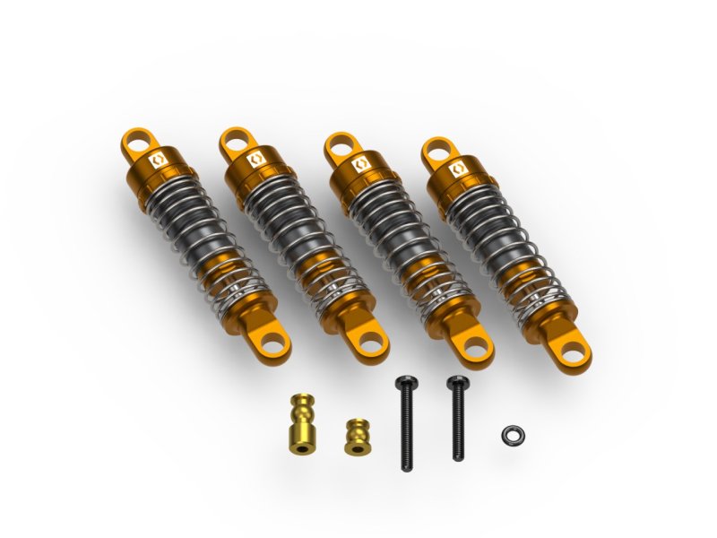 HPI Racing Aluminum Oil-Filled Shock Set Assembled for Venture18 (4pcs)