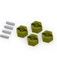 HPI Racing Brass 7mm Hex Hub Set for Venture18 (4pcs)