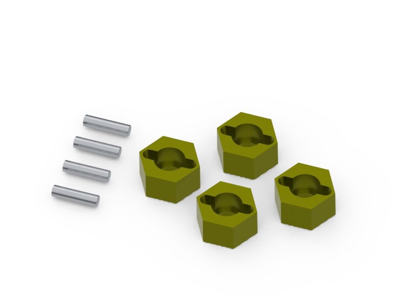 HPI Racing Brass 7mm Hex Hub Set for Venture18 (4pcs)