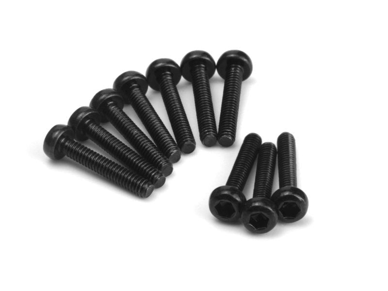 HPI Racing Button Head Screw M1.7 x 10mm Hex Socket (10 Pcs) – Genuine RC Hardware