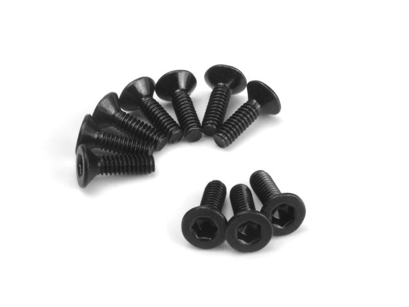 HPI Racing Flat Head Screw M1.7 x 6mm Hex Socket (10 Pcs) – Genuine RC Hardware