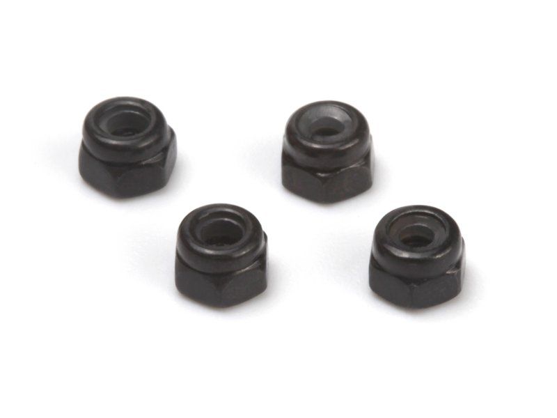 HPI Racing Lock Nut M2 (Black / 4 Pcs) – Genuine RC Hardware