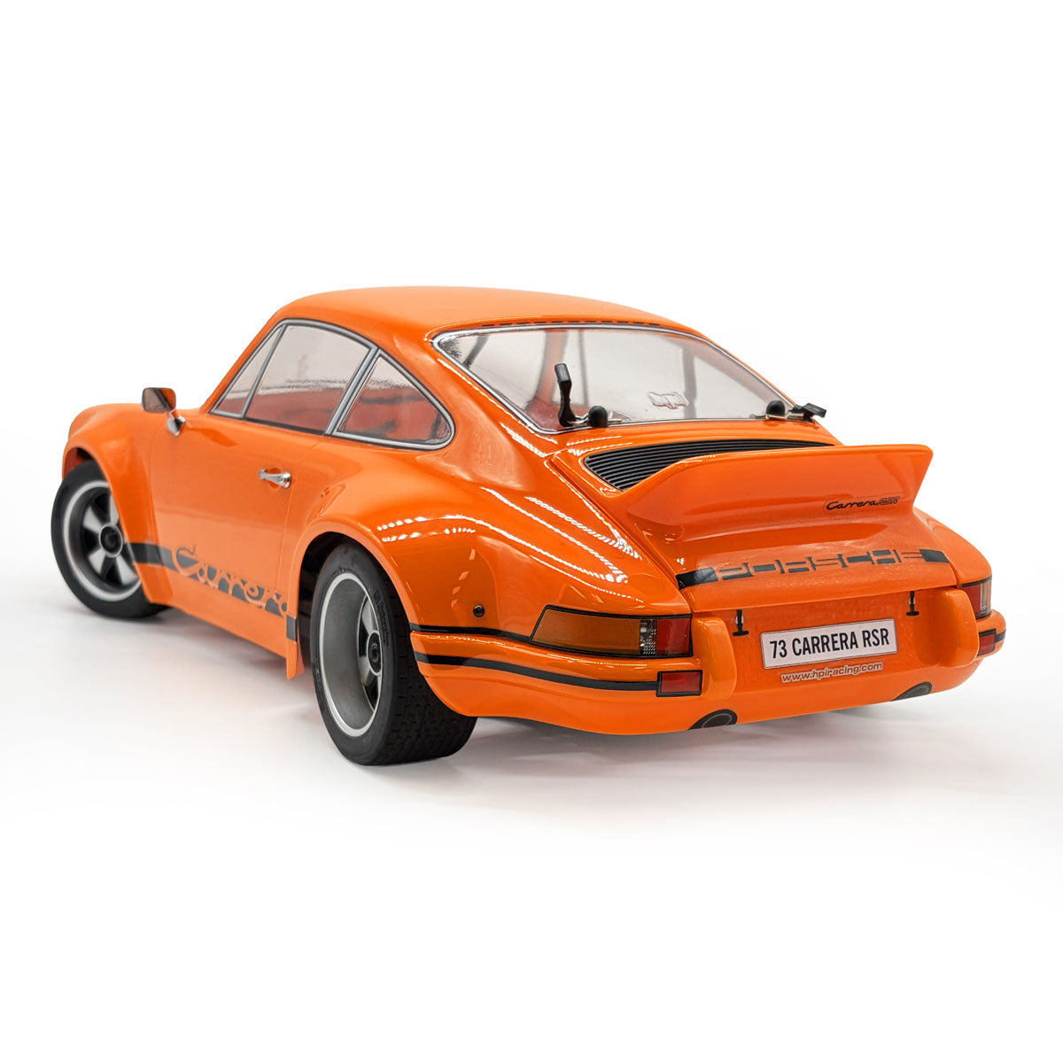 HPI Racing Sport 3 1973 Porsche Carrera RSR RTR (Orange) – 1/10 Brushed On-Road Scale RC Car