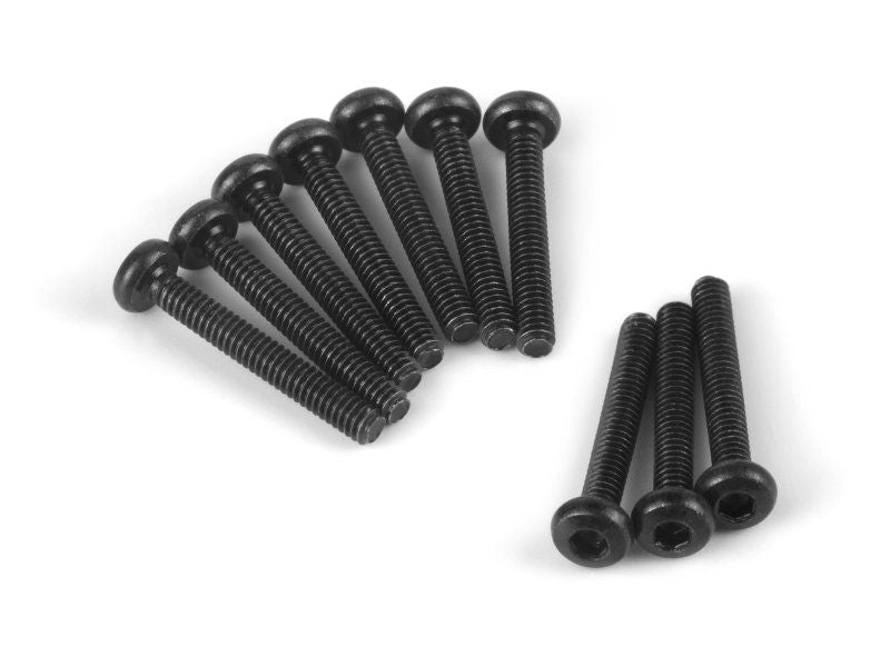 HPI Racing Button Head Screw M2 x 14mm Hex Socket (10 Pcs) – Genuine RC Hardware