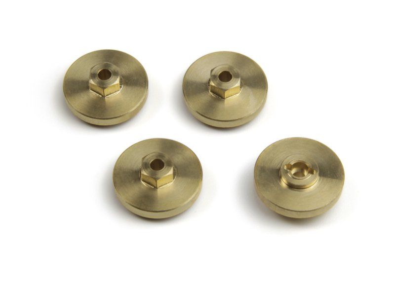 HPI Racing 7mm Brass Hex Hub Weight Set +4mm (4 Pcs) – Venture18 RC Upgrade