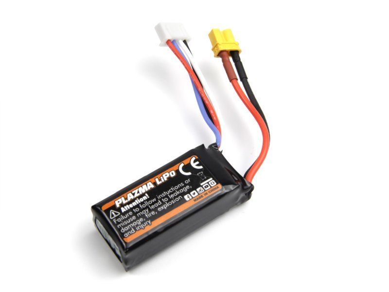 HPI Racing Plazma 11.1V 360mAh 10C 3S LiPo Battery Pack – Micro RC Power