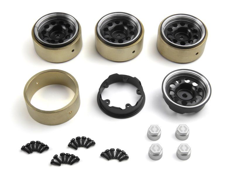 HPI Racing CS-10 Aluminum 1.2in Wheel (Black / 4 Pcs) – Venture18 RC Upgrade