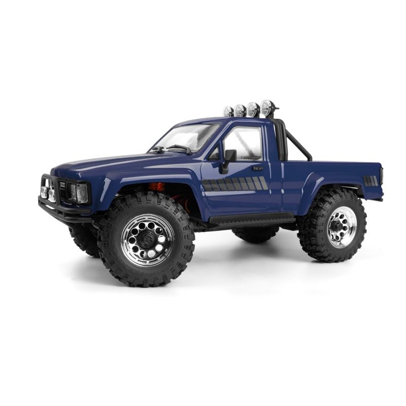 HPI Racing Venture18 Flux 1985 Toyota Hilux SR5 RTR (Blue) – 1/18 Brushless Scale Trail Truck