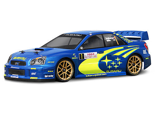 HPI Racing Subaru Impreza WRC 2004 Clear Body Shell 190mm 255mm Wheelbase for 1/10 Scale Touring Cars