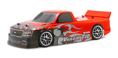 HPI Racing Venom T-10 Clear Body Shell 200mm 255mm Wheelbase for 1/10 Scale Touring Cars