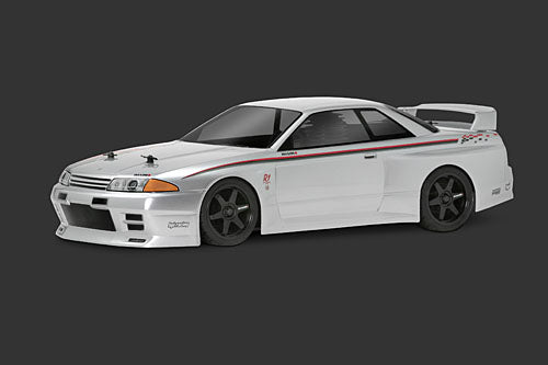 HPI Racing Nissan Skyline R32 GT-R Clear Body Shell 200mm 255mm Wheelbase for 1/10 Scale Touring Cars