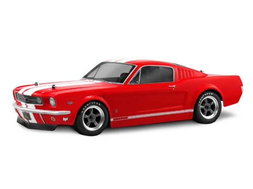 HPI Racing 1966 Ford Mustang GT Clear Body Shell 200mm for 1/10 Scale Touring Cars