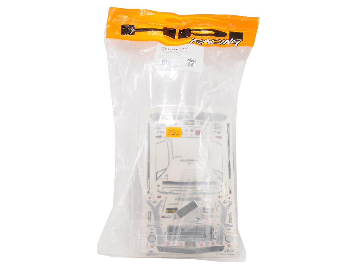 HPI Racing 1966 Ford Mustang GT Clear Body Shell 200mm for 1/10 Scale Touring Cars