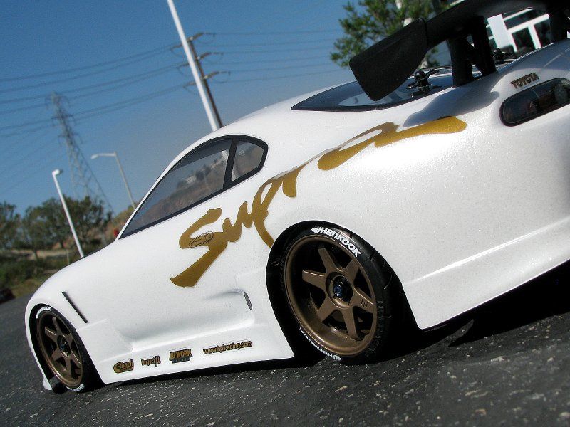 HPI Racing Toyota Supra Aero Clear Body 200mm
