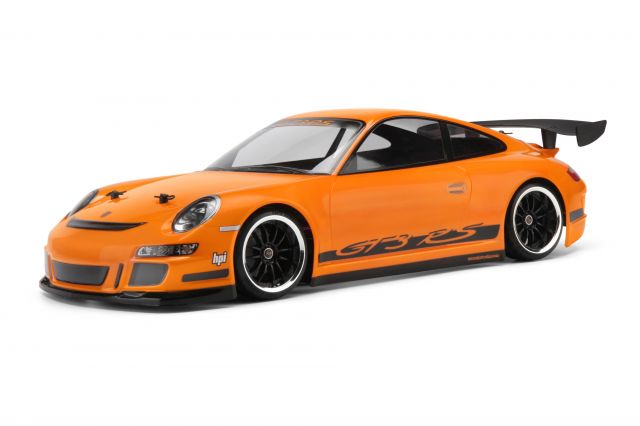 HPI Racing Porsche 911 GT3 RS 200mm Clear Body – 1/10 Scale RC On-Road Shell
