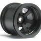 HPI Racing Scorch 6-Spoke Wheel Black 55x50mm (2pcs) for 1/10 Scale Trucks