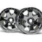 HPI Racing Warlock Wheel Chrome 83x56mm (2pcs) for Savage X Monster Trucks
