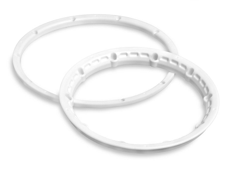 HPI Racing Heavy Duty Wheel Bead Lock Rings White for 2 Wheels for Baja 5SC/T/R