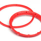 HPI Racing Heavy Duty Wheel Beadlock Rings Red (for 2 Wheels)